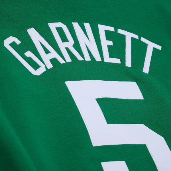 Boston Celtics Kevin Garnett Mitchell & Ness Kelly Green Name & Number Hoodie