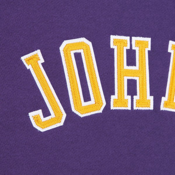 Толстовка Los Angeles Lakers Magic Johnson Mitchell & Ness Purple Name & Number