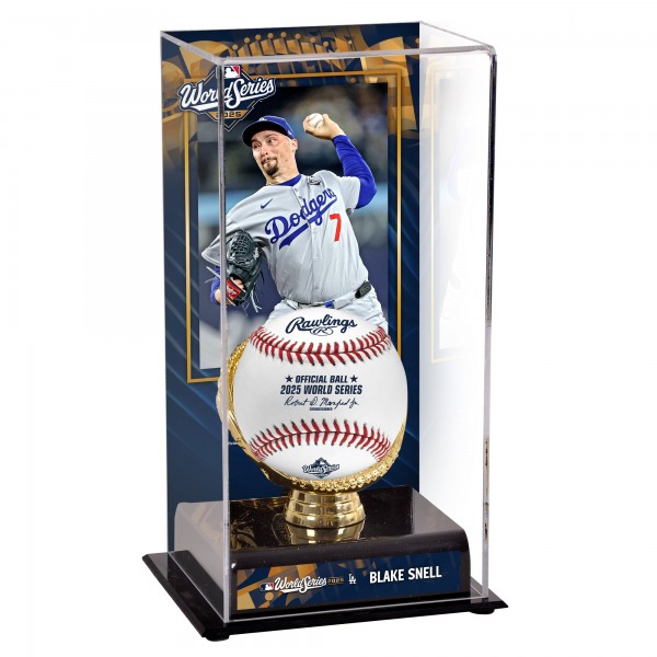 Blake Snell Los Angeles Dodgers Fanatics Authentic 2025 World Series Champions Sublimated Display Case with Image