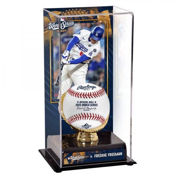 Freddie Freeman Los Angeles Dodgers Fanatics Authentic 2025 World Series Champions Sublimated Display Case with Image