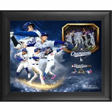 Los Angeles Dodgers Fanatics Authentic 2025 World Series Champions Framed 11 x 14 Collage