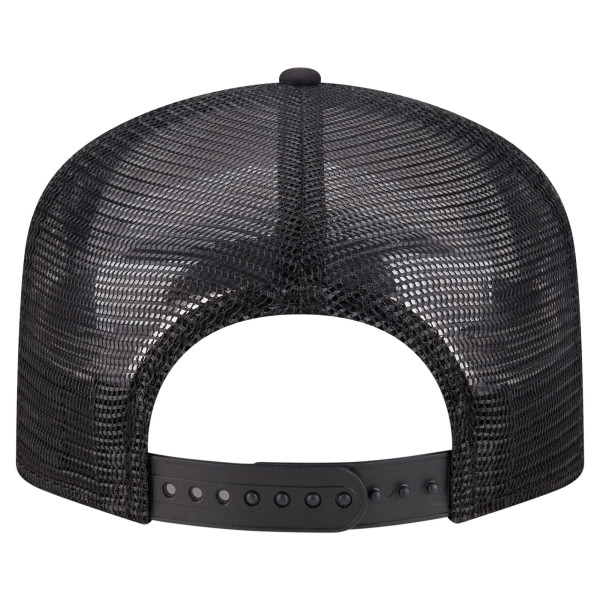 Бейсболка Golden State Warriors New Era Black Team Logo Foam Front 19TWENTY A-Frame Trucker