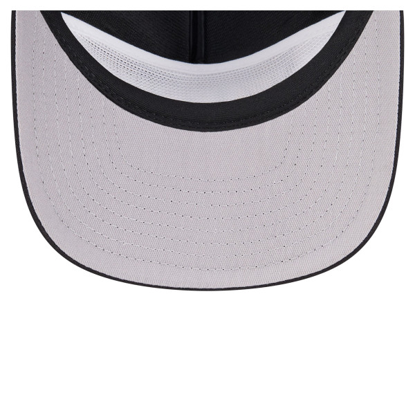 Бейсболка Golden State Warriors New Era Black Team Logo Foam Front 19TWENTY A-Frame Trucker