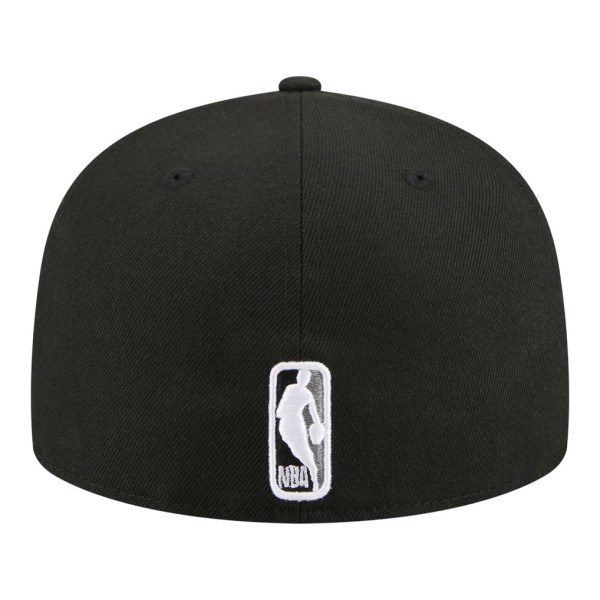 Бейсболка Brooklyn Nets New Era Black Team Collage 59FIFTY