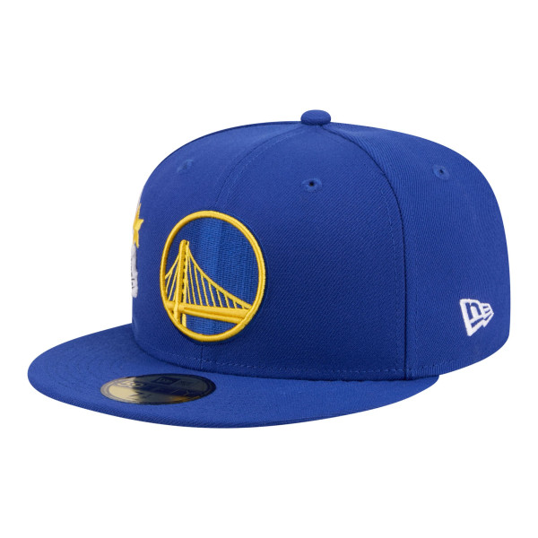Бейсболка Golden State Warriors New Era Royal Team Collage 59FIFTY