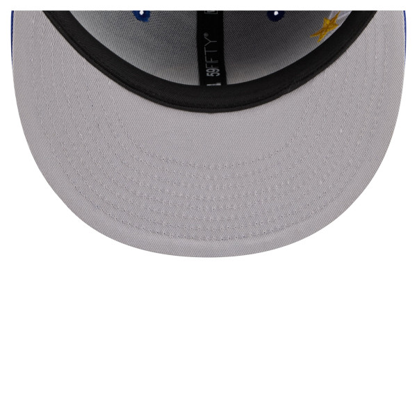 Бейсболка Golden State Warriors New Era Royal Team Collage 59FIFTY