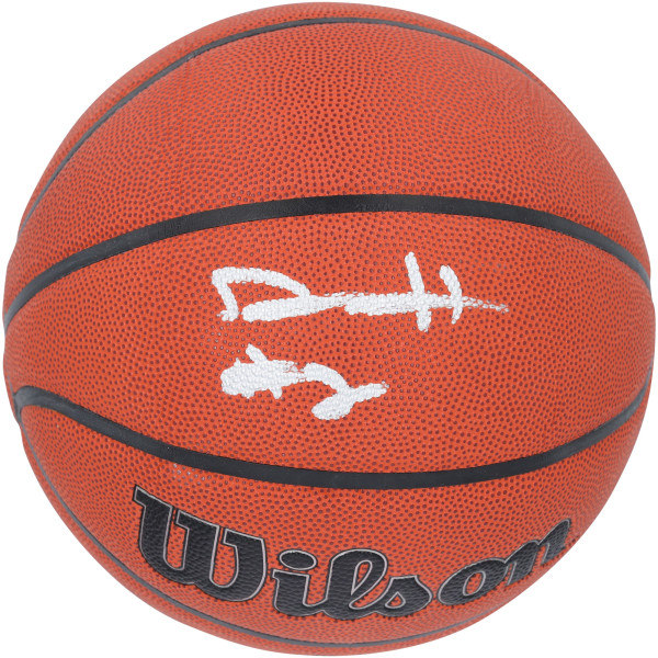 Мяч с автографом Dylan Harper San Antonio Spurs Fanatics Authentic Wilson Authentic Series Indoor/Outdoor