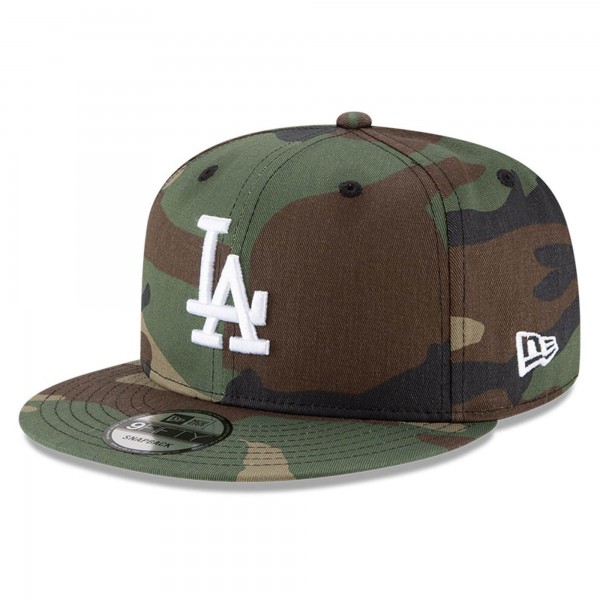 Бейсболка Los Angeles Dodgers New Era Camo 2025 World Series Champions Side Patch 9FIFTY Snapback