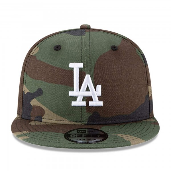 Бейсболка Los Angeles Dodgers New Era Camo 2025 World Series Champions Side Patch 9FIFTY Snapback