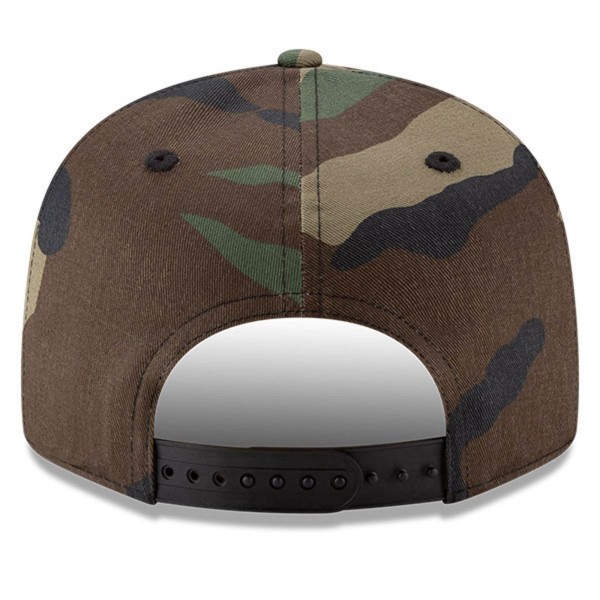Бейсболка Los Angeles Dodgers New Era Camo 2025 World Series Champions Side Patch 9FIFTY Snapback