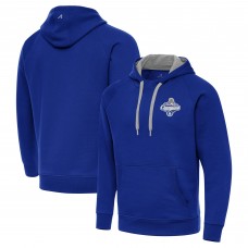 Los Angeles Dodgers Antigua Royal 2025 World Series Champions Victory Hoodie