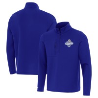 Los Angeles Dodgers Antigua Royal 2025 World Series Champions Insider Quarter-Zip Pullover