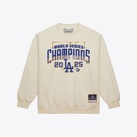 Кофта Los Angeles Dodgers Mitchell & Ness Cream 2025 World Series Champions