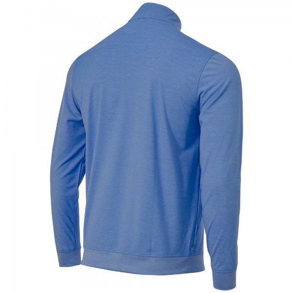 Los Angeles Dodgers Powder Blue 2025 World Series Champions Butter Stripe Half-Zip Jacket