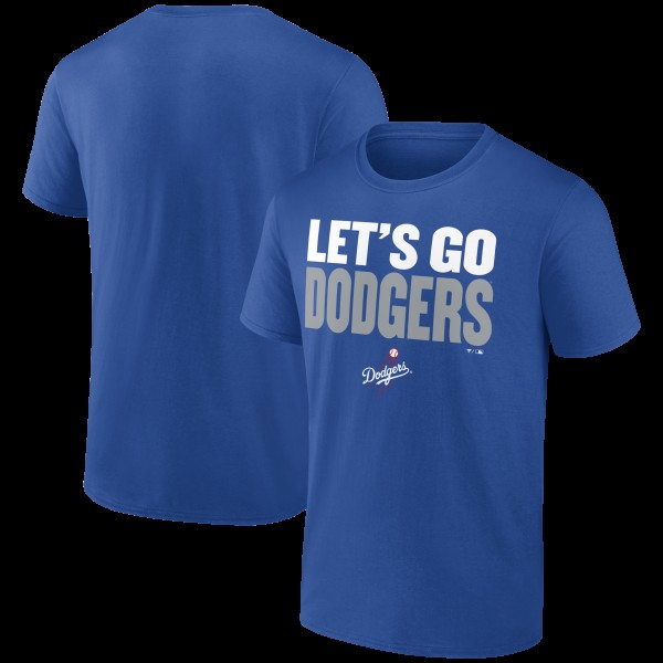 Los Angeles Dodgers Royal Slogan T-Shirt
