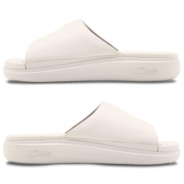 Unisex Los Angeles Dodgers ISlide White 2025 World Series Champions Motive Slide Sandals