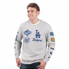 Los Angeles Dodgers Starter Heather Gray 2025 World Series Champions Sweatshirt