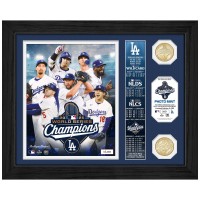 Los Angeles Dodgers Highland Mint 2025 World Series Champions 13 x 16 Team Force Photo Mint