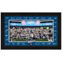 Los Angeles Dodgers Highland Mint 2025 World Series Champions 12 x 20 Signature Celebration Frame