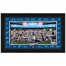 Los Angeles Dodgers Highland Mint 2025 World Series Champions 12 x 20 Signature Celebration Frame