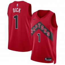 Джерси Unisex Toronto Raptors Gradey Dick Nike Red Swingman Player - Icon Edition