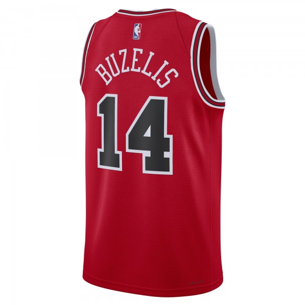 Джерси Unisex Chicago Bulls Matas Buzelis Nike Red Swingman Player - Icon Edition