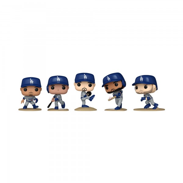 Los Angeles Dodgers Funko 2025 World Series Champions POP! Five-Pack
