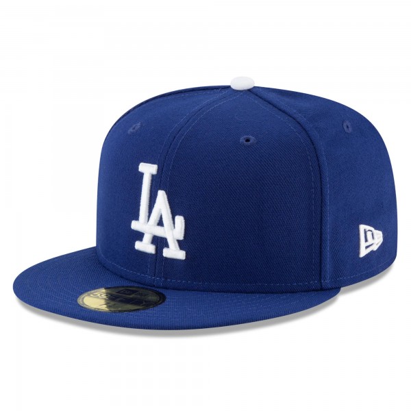 Бейсболка Los Angeles Dodgers New Era Royal 2025 World Series Champions Side Patch 59FIFTY
