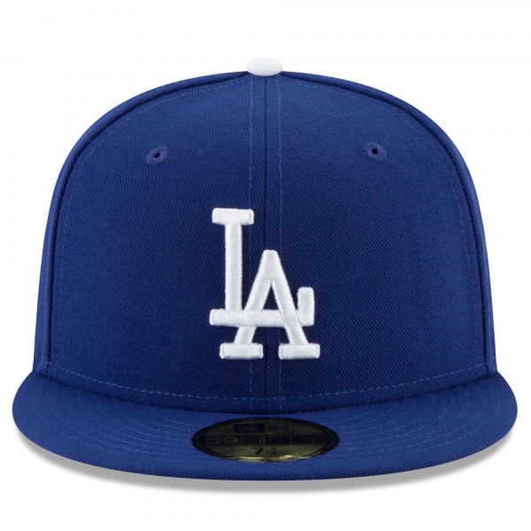 Бейсболка Los Angeles Dodgers New Era Royal 2025 World Series Champions Side Patch 59FIFTY
