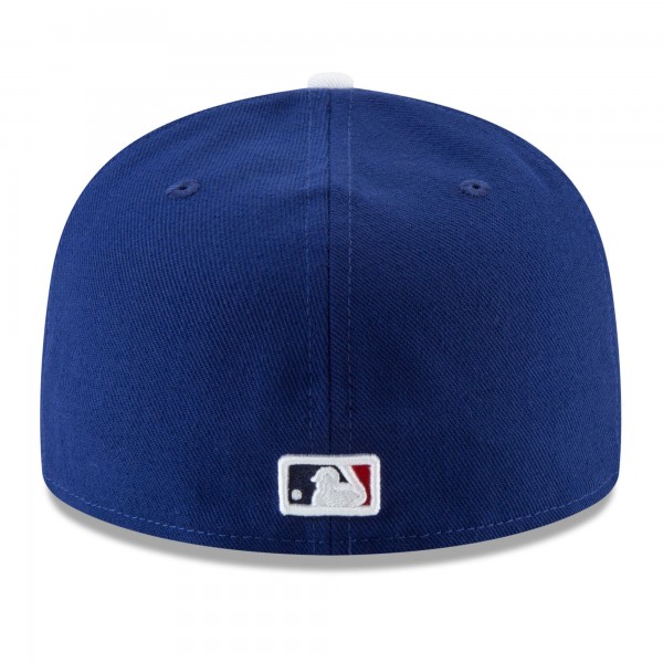 Бейсболка Los Angeles Dodgers New Era Royal 2025 World Series Champions Side Patch 59FIFTY