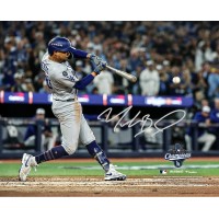 Mookie Betts Los Angeles Dodgers Autographed Fanatics Authentic 2025 World Series Champions 8 x 10 Photograph