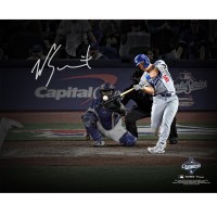 Will Smith Los Angeles Dodgers Autographed Fanatics Authentic 2025 World Series Champions 16 x 20 Game 7 Game-Winning Home Run Photograph