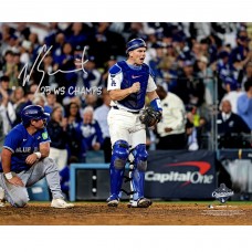 Will Smith Los Angeles Dodgers Autographed Fanatics Authentic 2025 World Series Champions 16 x 20 Photograph with 25 WS Champs Inscription
