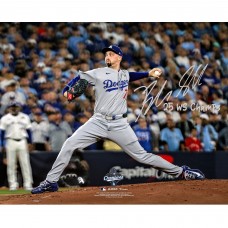 Blake Snell Los Angeles Dodgers Autographed Fanatics Authentic 2025 World Series Champions 16 x 20 Photograph with 25 WS Champs Inscription
