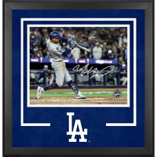 Mookie Betts Los Angeles Dodgers Autographed Fanatics Authentic 2025 World Series Champions Deluxe Framed 16 x 20 Photograph