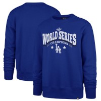 Los Angeles Dodgers 47 Royal 2025 World Series Champions Headline Sweatshirt