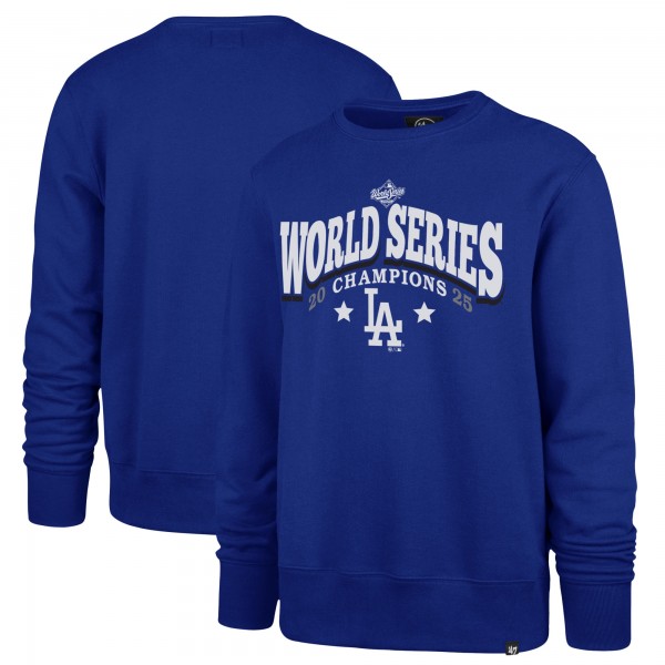Los Angeles Dodgers 47 Royal 2025 World Series Champions Headline Sweatshirt