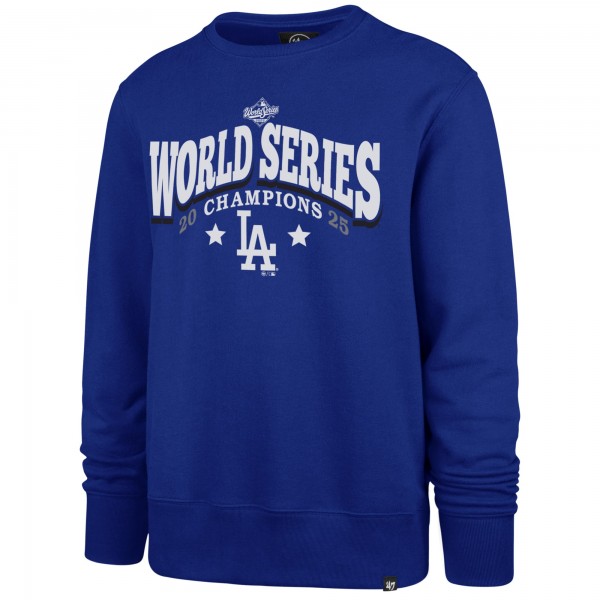 Los Angeles Dodgers 47 Royal 2025 World Series Champions Headline Sweatshirt