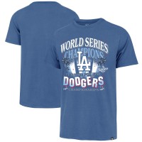 Los Angeles Dodgers 47 Royal 2025 World Series Champions Spotlights Franklin T-Shirt