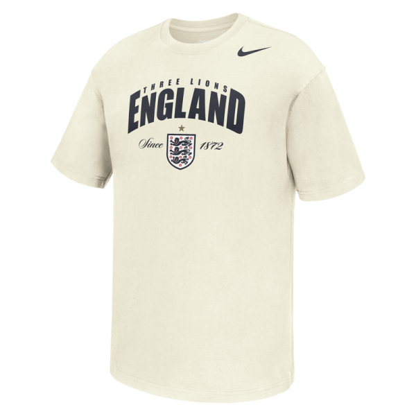 Футболка England National Team Nike Max90 - Cream
