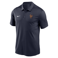 Поло France National Team Nike Victory Solid Dri-FIT - Navy