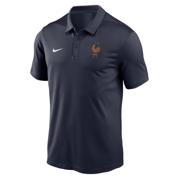 Поло France National Team Nike Victory Solid Dri-FIT - Navy