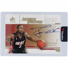 Dwyane Wade Miami Heat Autographed 2003-04 Upper Deck SP Signature Edition #AS-DY #32/50 Rookie Card