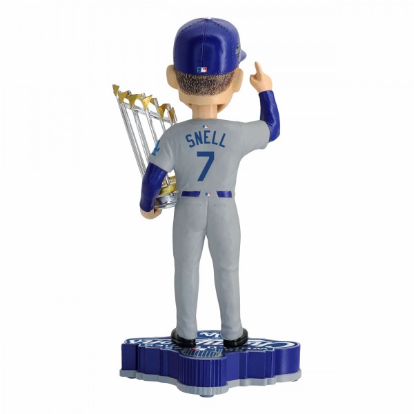 Los Angeles Dodgers Blake Snell FOCO 2025 World Series Champions 8 Bobblehead