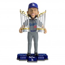 Los Angeles Dodgers Clayton Kershaw FOCO Back-to-Back World Series Champions 8 Bobblehead