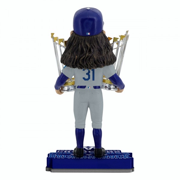 Los Angeles Dodgers Tyler Glasnow FOCO Back-to-Back World Series Champions 8 Bobblehead