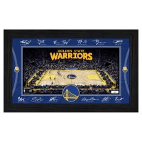Golden State Warriors Highland Mint 2025 Signature Court Framed Picture