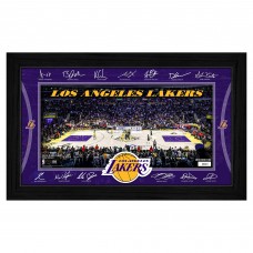 Los Angeles Lakers Highland Mint 2025 Signature Court Framed Picture