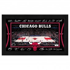 Chicago Bulls Highland Mint 2025 Signature Court Framed Picture