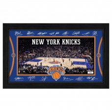 New York Knicks Highland Mint 2025 Signature Court Framed Picture
